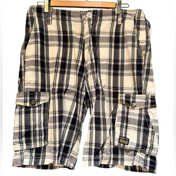 Point Zero Other - Point Zero Shorts Black and White Plaid Size 33